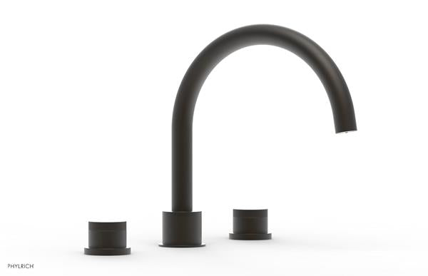 Phylrich - Basic II Deck Tub Set Knurled Handles Trim Only
