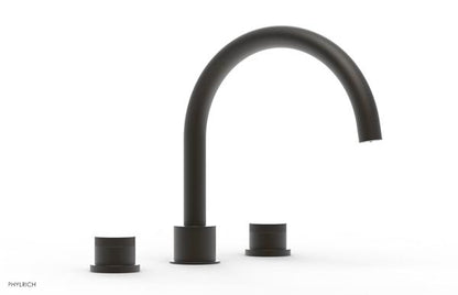 Phylrich - Basic II Deck Tub Set Knurled Handles Trim Only