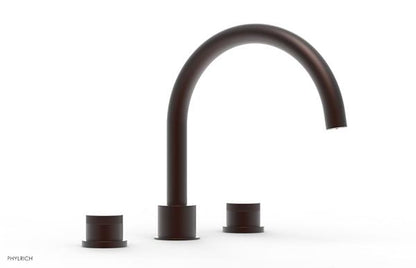Phylrich - Basic II Deck Tub Set Knurled Handles Trim Only