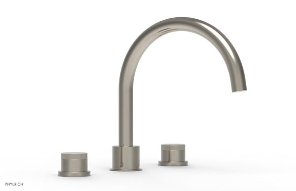 Phylrich - Basic II Deck Tub Set Knurled Handles Trim Only