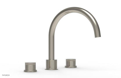Phylrich - Basic II Deck Tub Set Knurled Handles Trim Only