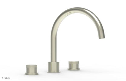 Phylrich - Basic II Deck Tub Set Knurled Handles Trim Only