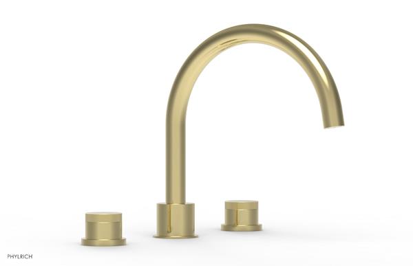 Phylrich - Basic II Deck Tub Set Knurled Handles Trim Only