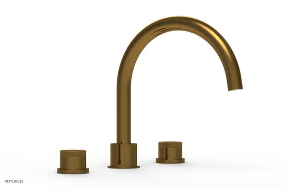 Phylrich - Basic II Deck Tub Set Knurled Handles Trim Only