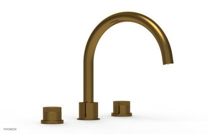Phylrich - Basic II Deck Tub Set Knurled Handles Trim Only
