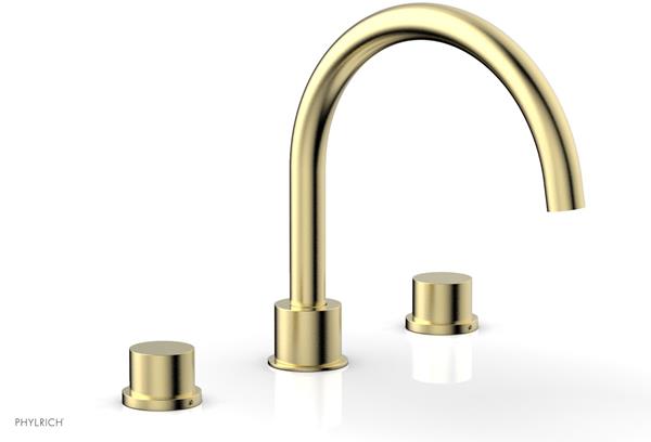 Phylrich - Basic II Deck Tub Set Smooth Handles