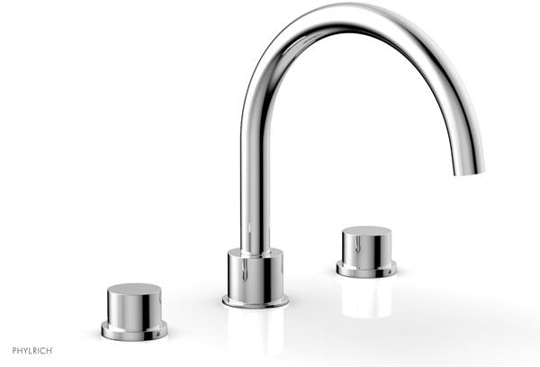 Phylrich - Basic II Deck Tub Set Smooth Handles