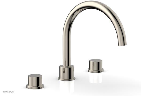 Phylrich - Basic II Deck Tub Set Smooth Handles