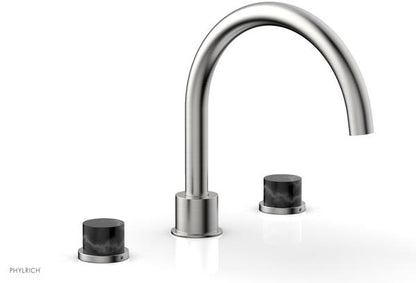 Phylrich - Basic II Deck Tub Set Trim Only Marble Lever Handles