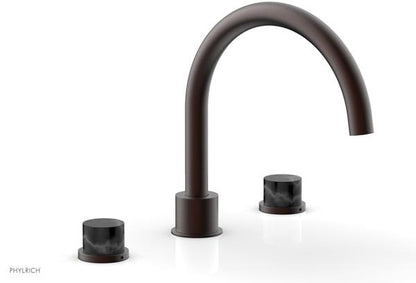 Phylrich - Basic II Deck Tub Set Trim Only Marble Lever Handles