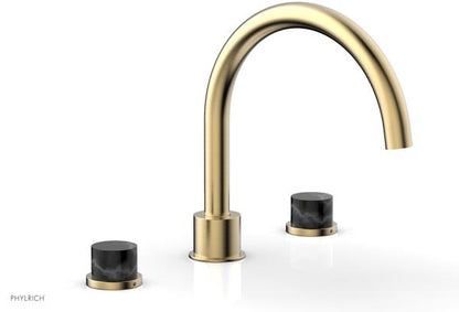 Phylrich - Basic II Deck Tub Set Trim Only Marble Lever Handles