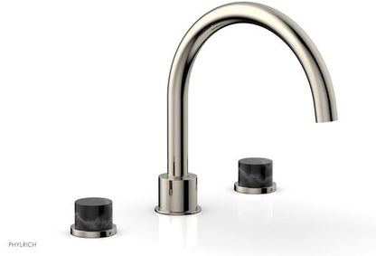 Phylrich - Basic II Deck Tub Set Trim Only Marble Lever Handles