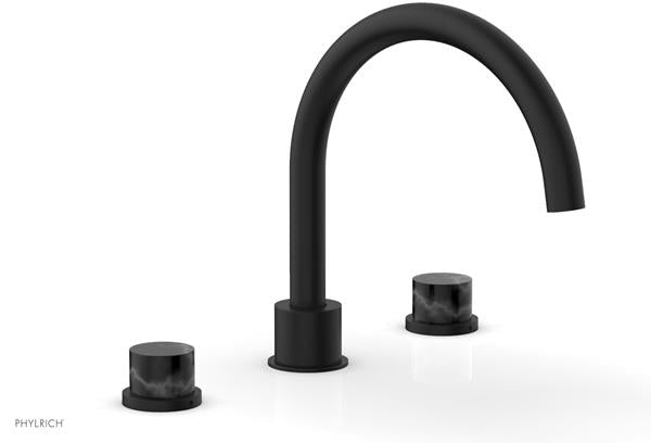 Phylrich - Basic II Deck Tub Set Trim Only Marble Lever Handles