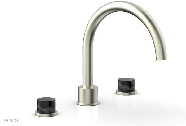 Phylrich - Basic II Deck Tub Set Trim Only Marble Lever Handles
