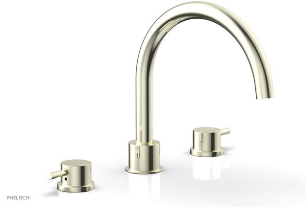 Phylrich - Basic II Deck Tub Set Trim Only Lever Handles