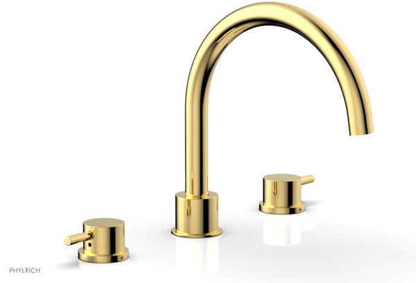 Phylrich - Basic II Deck Tub Set Trim Only Lever Handles