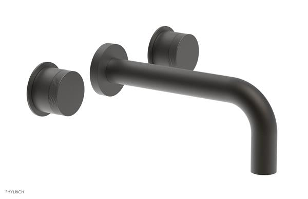 Phylrich - Basic II Wall Mount Tub Set Trim Only Knurled Handles
