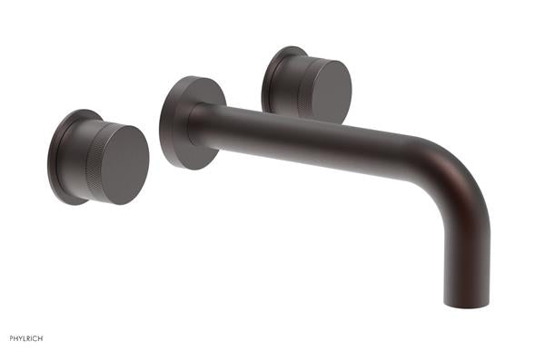 Phylrich - Basic II Wall Mount Tub Set Trim Only Knurled Handles