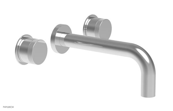 Phylrich - Basic II Wall Mount Tub Set Trim Only Knurled Handles