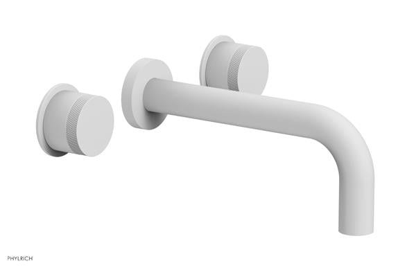 Phylrich - Basic II Wall Mount Tub Set Trim Only Knurled Handles