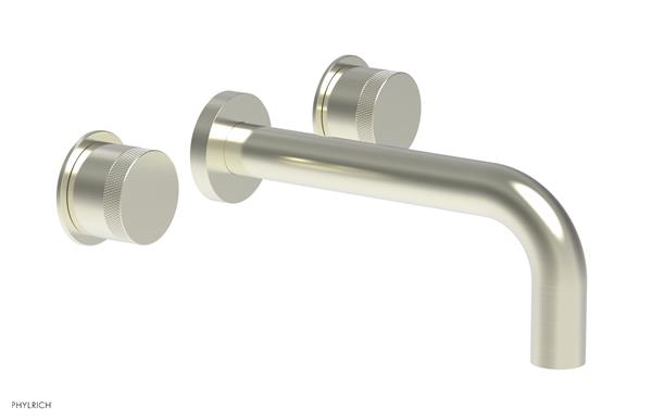 Phylrich - Basic II Wall Mount Tub Set Trim Only Knurled Handles