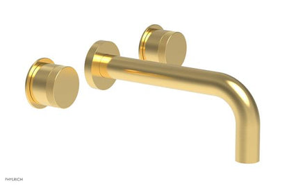 Phylrich - Basic II Wall Mount Tub Set Trim Only Knurled Handles