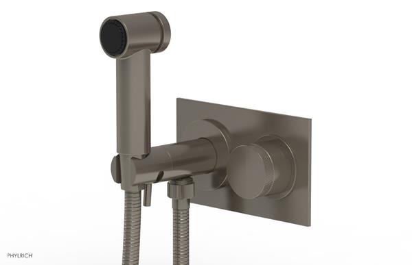 Phylrich - Basic II Wall Mounted Bidet Knurled Handle