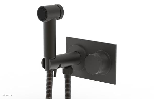 Phylrich - Basic II Wall Mounted Bidet Knurled Handle