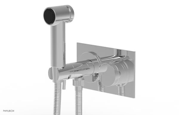 Phylrich - Basic II Wall Mounted Bidet Knurled Handle