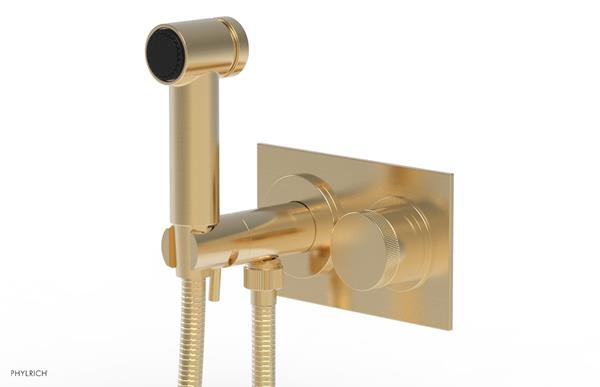 Phylrich - Basic II Wall Mounted Bidet Knurled Handle