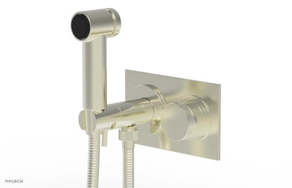 Phylrich - Basic II Wall Mounted Bidet Knurled Handle