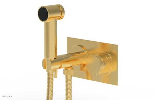 Phylrich - Basic II Wall Mounted Bidet Knurled Handle