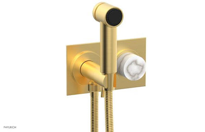 Phylrich - Basic II Wall Mounted Bidet - Marble Handle