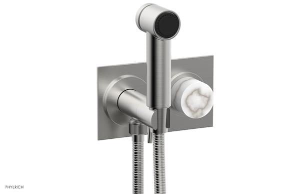 Phylrich - Basic II Wall Mounted Bidet - Marble Handle