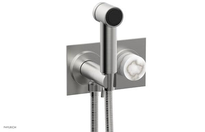 Phylrich - Basic II Wall Mounted Bidet - Marble Handle
