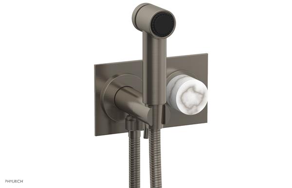 Phylrich - Basic II Wall Mounted Bidet - Marble Handle