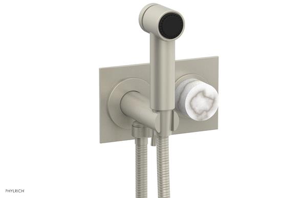 Phylrich - Basic II Wall Mounted Bidet - Marble Handle