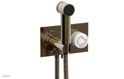 Phylrich - Basic II Wall Mounted Bidet - Marble Handle