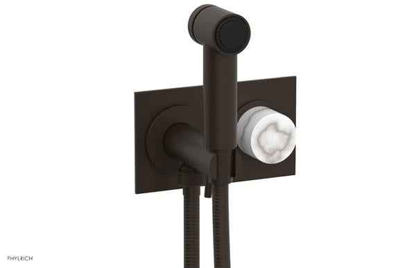 Phylrich - Basic II Wall Mounted Bidet - Marble Handle