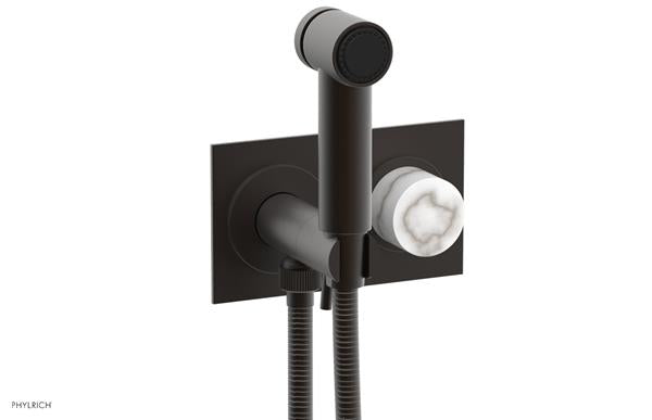 Phylrich - Basic II Wall Mounted Bidet - Marble Handle