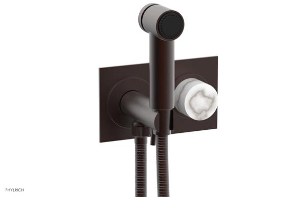Phylrich - Basic II Wall Mounted Bidet - Marble Handle