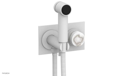 Phylrich - Basic II Wall Mounted Bidet - Marble Handle