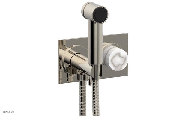 Phylrich - Basic II Wall Mounted Bidet - Marble Handle