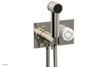 Phylrich - Basic II Wall Mounted Bidet - Marble Handle