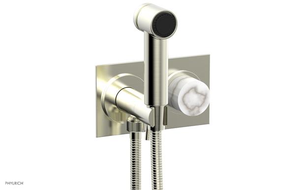 Phylrich - Basic II Wall Mounted Bidet - Marble Handle