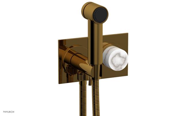 Phylrich - Basic II Wall Mounted Bidet - Marble Handle
