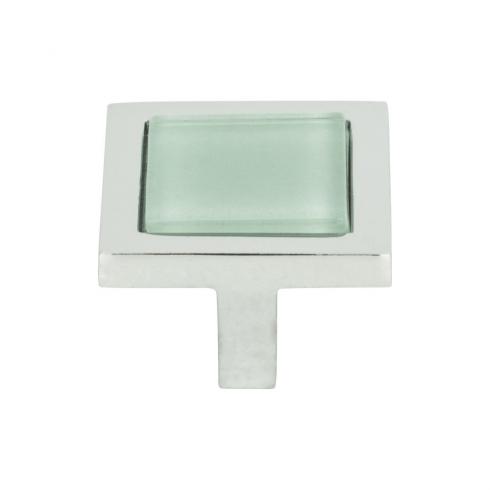 Atlas Homewares - Spa 1 3/8 Inch Length Square Knob