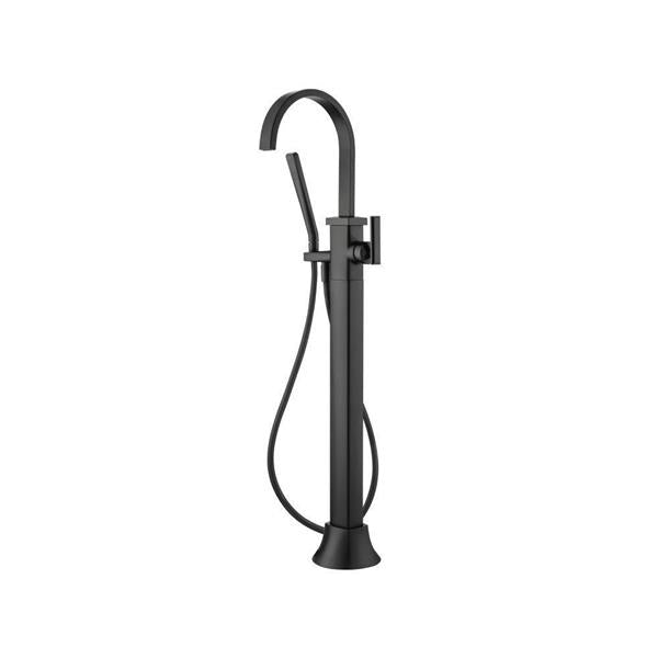 Flusso - Freestanding Floor Mount Bathtub / Tub Filler With Hand Shower