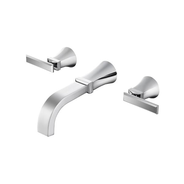 Flusso - Trim For Two Handle Wall Mounted Tub Filler