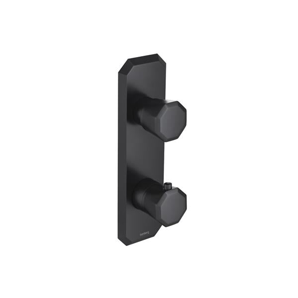 Flusso - 3/4 Inch Thermostatic Shower Valve & Trim  - 2-Output